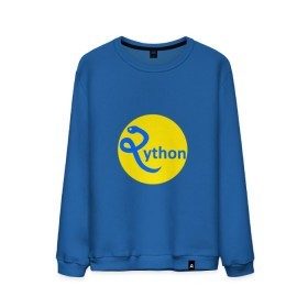Мужской свитшот хлопок с принтом Python - язык программирования в Рязани, 100% хлопок |  | Тематика изображения на принте: python | змея | питон | программирование | программист | сисадмин | системный администратор | язык