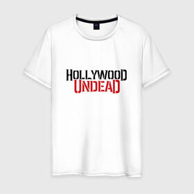 Мужская футболка хлопок с принтом Hollywood Undead в Рязани, 100% хлопок | прямой крой, круглый вырез горловины, длина до линии бедер, слегка спущенное плечо. | charlie scene | danny | funny man | hollywood | j dog | johnny 3 tears | undead | альтернативный | андед | голивуд | голливудская | группа | кранккор | метал | нежить | ню | реп | рок | рэп | рэпкор