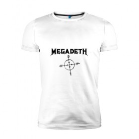 Мужская футболка премиум с принтом Megadeth в Рязани, 92% хлопок, 8% лайкра | приталенный силуэт, круглый вырез ворота, длина до линии бедра, короткий рукав | megadet | megadeth | группа | дирк вербурен | дэвид эллефсон | дэйв мастейн | кико лоурейро | мегадет | мегадетх | метал | рок | трэш | трэшметал | тяжелый | хард | хардрок | хеви | хевиметал