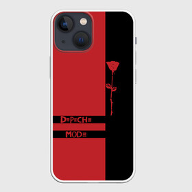 Чехол для iPhone 13 mini с принтом Depeche Mode в Рязани,  |  | depeche mode | альтернативный | вестник моды | депеш мод | депешмод | дэйв гаан | индастриал | мартин гор | музыка | новая волна | роза | рок | синти поп | электроник | энди флетчер