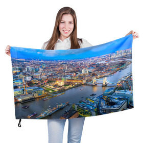 Флаг 3D с принтом Лондон в Рязани, 100% полиэстер | плотность ткани — 95 г/м2, размер — 67 х 109 см. Принт наносится с одной стороны | england | london | англия | великобритания | город | европа | королевство | лондон | мегаполис | путешествие | столица | туризм