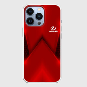 Чехол для iPhone 13 Pro с принтом Lexus car sport RED в Рязани,  |  | auto | automobile | car | carbon | lexus | machine | motor | motor car | sport car | автомашина | бренд | легковой автомобиль | лексус | марка | спортивный автомобиль | тачка