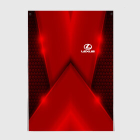 Постер с принтом Lexus car sport RED в Рязани, 100% бумага
 | бумага, плотность 150 мг. Матовая, но за счет высокого коэффициента гладкости имеет небольшой блеск и дает на свету блики, но в отличии от глянцевой бумаги не покрыта лаком | auto | automobile | car | carbon | lexus | machine | motor | motor car | sport car | автомашина | бренд | легковой автомобиль | лексус | марка | спортивный автомобиль | тачка