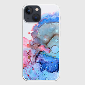 Чехол для iPhone 13 mini с принтом Акварельные разводы в Рязани,  |  | abstraction | color | spray | tie dye | абстракция | акварель | брызги красок | живопись | искусство | капли капли | краски | текстуры | цветные краски | яркие цвета