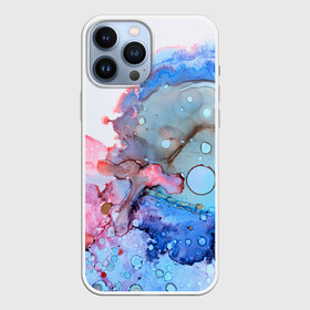 Чехол для iPhone 13 Pro Max с принтом Акварельные разводы в Рязани,  |  | abstraction | color | spray | tie dye | абстракция | акварель | брызги красок | живопись | искусство | капли капли | краски | текстуры | цветные краски | яркие цвета