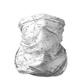 Бандана-труба 3D с принтом Топография_01 в Рязани, 100% полиэстер, ткань с особыми свойствами — Activecool | плотность 150‒180 г/м2; хорошо тянется, но сохраняет форму | survey | геодезист | геодезия | топография