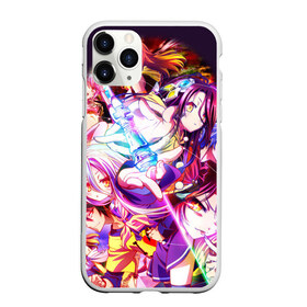 Чехол для iPhone 11 Pro матовый с принтом No Game No Life в Рязани, Силикон |  | no game | no game no life | no life | zero | нет игры нет жизни