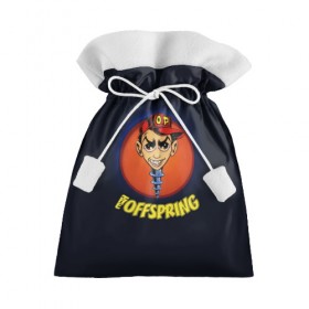 Подарочный 3D мешок с принтом The Offspring в Рязани, 100% полиэстер | Размер: 29*39 см | Тематика изображения на принте: 