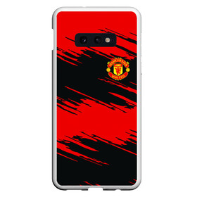 Чехол для Samsung S10E с принтом Manchester United в Рязани, Силикон | Область печати: задняя сторона чехла, без боковых панелей | football | futbol | manchester | mu | sport | манчестер | мю | спорт | футбол | юнайтед