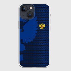 Чехол для iPhone 13 mini с принтом RUSSIA SPORT в Рязани,  |  | fc | football | fotball club | russia | sport | россия | спорт | спортивные | униформа | фирменные цвета | фк | футбол | футбольный клуб