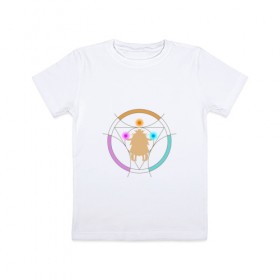 Детская футболка хлопок с принтом Dota 2 Invoker в Рязани, 100% хлопок | круглый вырез горловины, полуприлегающий силуэт, длина до линии бедер | 