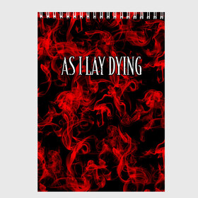 Скетчбук с принтом As I Lay Dying в Рязани, 100% бумага
 | 48 листов, плотность листов — 100 г/м2, плотность картонной обложки — 250 г/м2. Листы скреплены сверху удобной пружинной спиралью | альтернативный | американская | глэм | готик | гранж | метал | музыка | пост | рок группа | хард