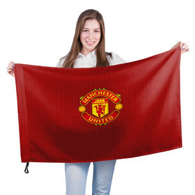 Флаг 3D с принтом Manchester United Knitted в Рязани, 100% полиэстер | плотность ткани — 95 г/м2, размер — 67 х 109 см. Принт наносится с одной стороны | england | football | logo | manchester united | pattern | sport | англия | арт | вязаный | лига | лого | манчестер юнайтед | переплет | свитер | спорт | текстура | узор | фк | футбол | футбольный клуб | эмблема