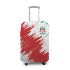 Чехол для чемодана 3D с принтом FC Liverpool в Рязани, 86% полиэфир, 14% спандекс | двустороннее нанесение принта, прорези для ручек и колес | football | liverpool | soccer | uefa | англия | клуб | ливерпуль | лига | матч | мяч | спорт | уефа | футбол | хендерсон