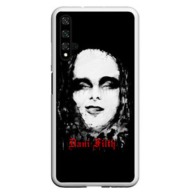 Чехол для Honor 20 с принтом Dani Filth в Рязани, Силикон | Область печати: задняя сторона чехла, без боковых панелей | Тематика изображения на принте: cradle of filth | колыбель порока