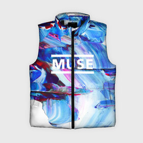 Женский жилет утепленный 3D с принтом MUSE COLLECTION в Рязани,  |  | muse | punk | rock | альтернативный хип хоп | группа | инди поп | музыка | музыкальное произведение | ноты | панк | регги | рок | синти поп