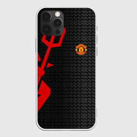 Чехол для iPhone 12 Pro с принтом F.C.M.U SPORT       в Рязани, силикон | область печати: задняя сторона чехла, без боковых панелей | Тематика изображения на принте: fc | football | fotball club | manchester united | sport | манчестер юнайтед | спорт | спортивные | униформа | фирменные цвета | фк | футбол | футбольный клуб