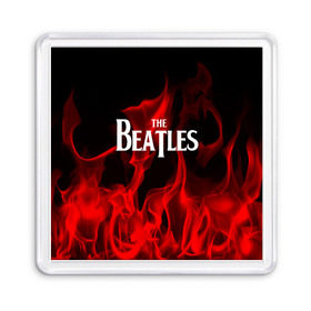 Магнит 55*55 с принтом The Beatles в Рязани, Пластик | Размер: 65*65 мм; Размер печати: 55*55 мм | beatles | punk | rock | the beatles | альтернативный хип хоп | группа | инди поп | музыка | музыкальное произведение | ноты | панк | регги | рок | синти поп
