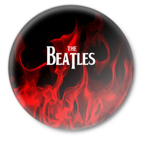 Значок с принтом The Beatles в Рязани,  металл | круглая форма, металлическая застежка в виде булавки | beatles | punk | rock | the beatles | альтернативный хип хоп | группа | инди поп | музыка | музыкальное произведение | ноты | панк | регги | рок | синти поп