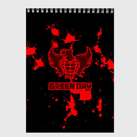 Скетчбук с принтом Green Day в Рязани, 100% бумага
 | 48 листов, плотность листов — 100 г/м2, плотность картонной обложки — 250 г/м2. Листы скреплены сверху удобной пружинной спиралью | american | day | green | idiot | альтернативный | американ | билли джо армстронг | греен | грин | группа | дай | дей | зелёный день | майк дёрнт | музыка | панк | поп | поппанк | рок | тре кул