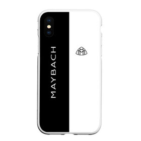 Чехол для iPhone XS Max матовый с принтом Maybach в Рязани, Силикон | Область печати: задняя сторона чехла, без боковых панелей | 57 | 62 | crossover | exelero | guard | maybach | mercedes maybach | sport | zeppelin | авто | автомобиль | знак | лого | маибах | майбах | машина | седан | символ | спорт | тачка | хэтчбек | эмблема