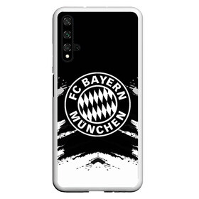 Чехол для Honor 20 с принтом BAYERN MUNCHEN в Рязани, Силикон | Область печати: задняя сторона чехла, без боковых панелей | football | soccer | байерн