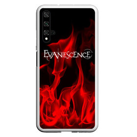 Чехол для Honor 20 с принтом Evanescence в Рязани, Силикон | Область печати: задняя сторона чехла, без боковых панелей | Тематика изображения на принте: evanescence | punk | rock | альтернативный хип хоп | группа | инди поп | музыка | музыкальное произведение | ноты | панк | регги | рок | синти поп