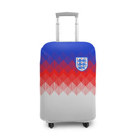 Чехол для чемодана 3D с принтом Англия тренировочная форма ЧМ-2018 в Рязани, 86% полиэфир, 14% спандекс | двустороннее нанесение принта, прорези для ручек и колес | англия | сборная англии | тренировочная форма | футбол | чемпионат мира по футболу
