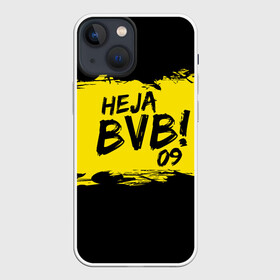 Чехол для iPhone 13 mini с принтом Borussia Dortmund FC в Рязани,  |  | 09 | bvb | heja | боруссия | германия | дортмунд | клуб | фк | футбол | футбольный