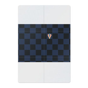 Магнитный плакат 2Х3 с принтом Хорватия форма гостевая 2018 в Рязани, Полимерный материал с магнитным слоем | 6 деталей размером 9*9 см | Тематика изображения на принте: 