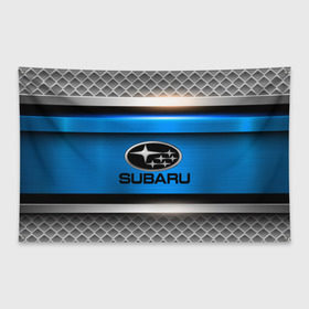 Флаг-баннер с принтом SUBARU SPORT в Рязани, 100% полиэстер | размер 67 х 109 см, плотность ткани — 95 г/м2; по краям флага есть четыре люверса для крепления | auto | automobile | car | carbon | machine | motor | motor car | sport car | subaru | автомашина | бренд | легковой автомобиль | марка | спортивный автомобиль | тачка