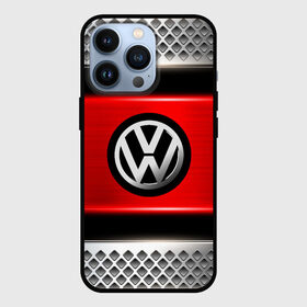 Чехол для iPhone 13 Pro с принтом VOLKSWAGEN в Рязани,  |  | auto | automobile | car | carbon | machine | motor | motor car | sport car | volkswagen | автомашина | бренд | легковой автомобиль | марка | спортивный автомобиль | тачка