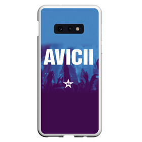 Чехол для Samsung S10E с принтом Avicii в Рязани, Силикон | Область печати: задняя сторона чехла, без боковых панелей | Тематика изображения на принте: 