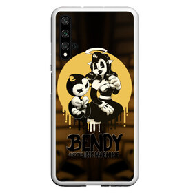 Чехол для Honor 20 с принтом Bendy and the ink machine (30) в Рязани, Силикон | Область печати: задняя сторона чехла, без боковых панелей | Тематика изображения на принте: bendy | bendy and the ink machine | game | horror | ink | machine | trend | video game