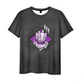 Мужская футболка 3D с принтом Barbecue & Chilli в Рязани, 100% полиэфир | прямой крой, круглый вырез горловины, длина до линии бедер | barbecue  chilli | dbd | dead by daylight | барбекю и чили | дбд