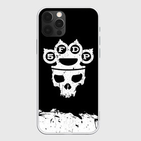 Чехол для iPhone 12 Pro Max с принтом Five Finger Death Punch в Рязани, Силикон |  | 5fdp | alternative | ffdp | groove | metal | metall | rock | альтернатива | грув | группа | метал | рок | череп