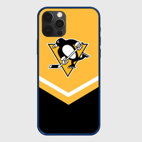 Чехол для iPhone 12 Pro Max с принтом Pittsburgh Penguins (Форма 1) в Рязани, Силикон |  | питтсбург пингвинз