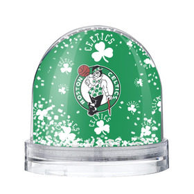 Снежный шар с принтом Boston celtics, nba в Рязани, Пластик | Изображение внутри шара печатается на глянцевой фотобумаге с двух сторон | basketball | boston celtics | nba | баскетбол | нба