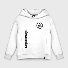 Детское худи Oversize хлопок с принтом Linkin Park в Рязани, френч-терри — 70% хлопок, 30% полиэстер. Мягкий теплый начес внутри —100% хлопок | боковые карманы, эластичные манжеты и нижняя кромка, капюшон на магнитной кнопке | bennington | chester | linkin park | альтернативный | беннингтон | группа | ленкин | линкин | майк | метал | музыкант | ню | нюметал | парк | певец | рок | рэп | честер | электроник