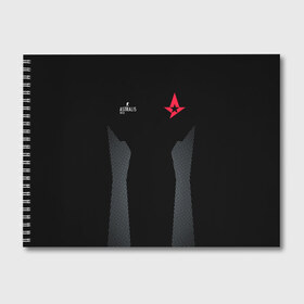 Альбом для рисования с принтом Astralis - The Form в Рязани, 100% бумага
 | матовая бумага, плотность 200 мг. | 0x000000123 | astralis | csgo | form | астралис | ксго | форма