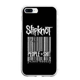 Чехол для iPhone 7Plus/8 Plus матовый с принтом Slipknot People в Рязани, Силикон | Область печати: задняя сторона чехла, без боковых панелей | Тематика изображения на принте: alternative | iowa | metal | nu | slipknot | slipnot | taylor | метал | слипкнот | слипнот