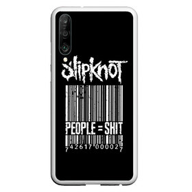 Чехол для Honor P30 с принтом Slipknot People в Рязани, Силикон | Область печати: задняя сторона чехла, без боковых панелей | Тематика изображения на принте: alternative | iowa | metal | nu | slipknot | slipnot | taylor | метал | слипкнот | слипнот