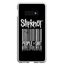 Чехол для Samsung S10E с принтом Slipknot People в Рязани, Силикон | Область печати: задняя сторона чехла, без боковых панелей | Тематика изображения на принте: alternative | iowa | metal | nu | slipknot | slipnot | taylor | метал | слипкнот | слипнот