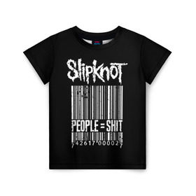 Детская футболка 3D с принтом Slipknot People в Рязани, 100% гипоаллергенный полиэфир | прямой крой, круглый вырез горловины, длина до линии бедер, чуть спущенное плечо, ткань немного тянется | alternative | iowa | metal | nu | slipknot | slipnot | taylor | метал | слипкнот | слипнот