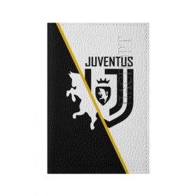 Обложка для паспорта матовая кожа с принтом JUVENTUS FOOTBALL POINT в Рязани, натуральная матовая кожа | размер 19,3 х 13,7 см; прозрачные пластиковые крепления | cr7 | juve | juventus | ronaldo | роналдо | спорт | футбол | ювентус