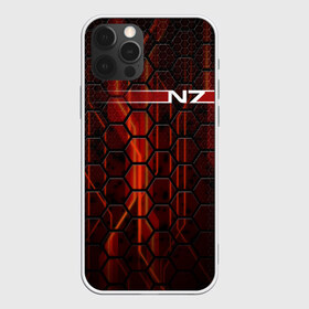 Чехол для iPhone 12 Pro Max с принтом N7 в Рязани, Силикон |  | abstract | game | geometry | logo | n7 | texture | абстракция | броня | геометрия | игра | костюм | лого | логотип | масс эффект | н7 | соты | стальная броня | шепард