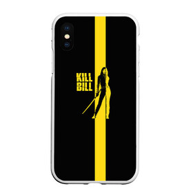 Чехол для iPhone XS Max матовый с принтом Kill Bill в Рязани, Силикон | Область печати: задняя сторона чехла, без боковых панелей | тарантино | ума турман