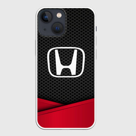 Чехол для iPhone 13 mini с принтом HONDA в Рязани,  |  | auto | automobile | car | carbon | honda | machine | motor | motor car | sport car | автомашина | бренд | легковой автомобиль | марка | спортивный автомобиль | тачка | хонда