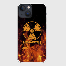 Чехол для iPhone 13 mini с принтом Megadeth в Рязани,  |  | megadet | megadeth | группа | дирк вербурен | дэвид эллефсон | дэйв мастейн | кико лоурейро | мегадет | мегадетх | метал | рок | трэш | трэшметал | тяжелый | хард | хардрок | хеви | хевиметал