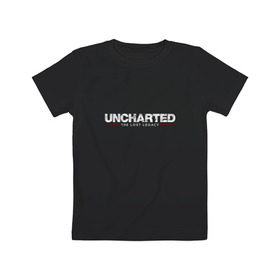 Детская футболка хлопок с принтом Uncharted. Legacy в Рязани, 100% хлопок | круглый вырез горловины, полуприлегающий силуэт, длина до линии бедер | Тематика изображения на принте: chloe | drake | elena | nathan | naughty dog | sully | анчартед | дрейк | натан | нейтан | ноти дог | пиратs | приключения | путь вора | салли | утраченное наследие